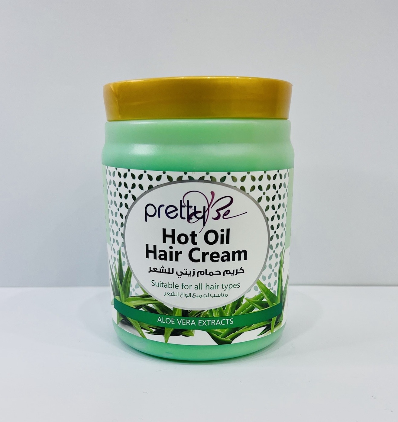 Pretty Be Hot Oil Hair Cream with Aloe Vera Extract 1000Ml – Moollis